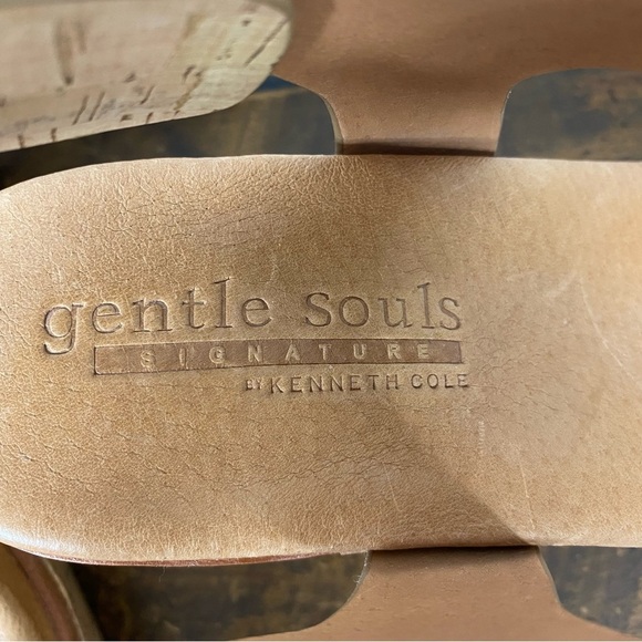 Gentle souls by Kenneth Cole Cork wedge heel - Picture 3 of 8